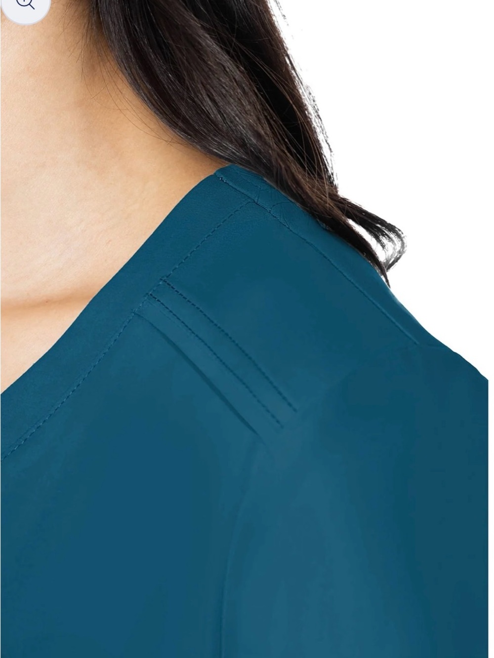 Brand new in package Med Couture Insight Scrub Top in size XL tall. - Picture 6 of 7